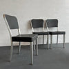 Mid-Century Modern Goodform Aluminum Dining Chair Set