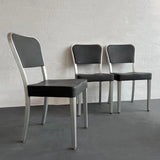 Mid-Century Modern Goodform Aluminum Dining Chair Set