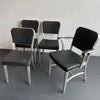 Mid-Century Modern Goodform Aluminum Dining Chair Set