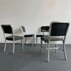 Mid-Century Modern Goodform Aluminum Dining Chair Set