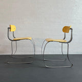 Pair Of "Health Chairs" By Herman Sperlich For Ironrite Ironer Company