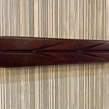 Pair Of Hollywood Regency Mahogany Textured Front Dressers