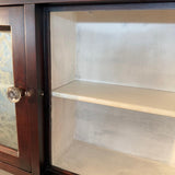 Antique Mahogany Apothecary Dentist Cabinet By The American Cabinet Company