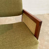 Mid-Century Modern Upholstered Executive Armchair By Robert John