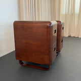 Pair Of Birch Bentwood Night Stands By Paul Goldman For Plymodern