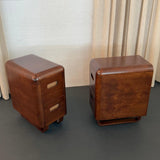 Pair Of Birch Bentwood Night Stands By Paul Goldman For Plymodern