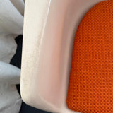 Mid-Century Modern Fiberglass Pedestal Arkana Chair by Maurice Burke
