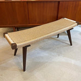 cFsignature Hand-Woven Rattan Or Rope Benches And Ottomans