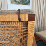 Pair Of Danish Modern Lounge Chair Ottoman Sets By Børge Mogensen