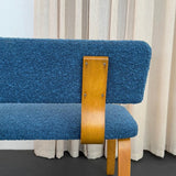 Mid-Century Modern Maple Bentwood And Bouclé Benches By Thonet