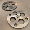 24" Diameter Industrial Aluminum Film Reels By Goldberg Brothers