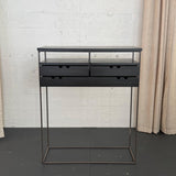 cFsignature Custom Ebonized Maple Entryway Console Table