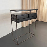 cFsignature Custom Ebonized Maple Entryway Console Table