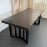 Ebonized Oak Extension Dining Table By Paul Laszlo For Brown Saltman