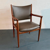 Hans Wegner Model JH-713 Teak Armchair For Johannes Hansen / Knoll Assoc.