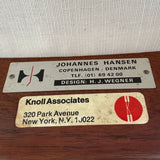 Hans Wegner Model JH-713 Teak Armchair For Johannes Hansen / Knoll Assoc.