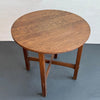 Arts And Crafts Round Oak Table By Gustav Stickley