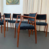 Set Of Six Scandinavian Modern Teak Dining Chairs By Niels Otto Møller
