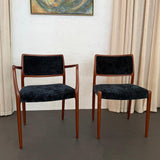 Set Of Six Scandinavian Modern Teak Dining Chairs By Niels Otto Møller