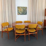 Set Of Six Scandinavian Modern Teak Dining Chairs By Erik Buch