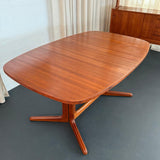 Danish Teak Extending Dining Table By Gudme Attributed To Niels Otto Møller