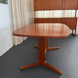 Danish Teak Extending Dining Table By Gudme Attributed To Niels Otto Møller