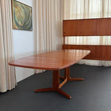 Danish Teak Extending Dining Table By Gudme Attributed To Niels Otto Møller