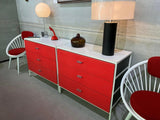 George Nelson Steel Frame Cabinet Model 4036 For Herman Miller