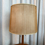 Edward Wormley For Dunbar Teardrop Slipper Chairs With Snack Table Floor Lamp