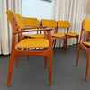 Set Of Six Scandinavian Modern Teak Dining Chairs By Erik Buch