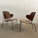 Pair Of Rare Model Penguin Chairs By Ib Kofod-Larsen For Selig