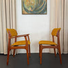 Set Of Six Scandinavian Modern Teak Dining Chairs By Erik Buch
