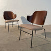 Pair Of Rare Model Penguin Chairs By Ib Kofod-Larsen For Selig