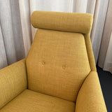 Sculptural Mid-Century Modern Adrian Pearsall Style High Back Lounge Chair Set
