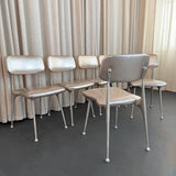 Mid-Century Modern "Gazelle" Aluminum Dining Chairs By Shelby Williams