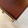 Danish Modern Rosewood Extension Side Table Trolley By Kurt Östervig