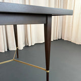 Ebonized Mahogany Extension Dining Table By Paul McCobb For Calvin Furniture