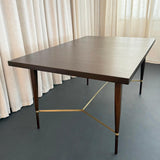 Ebonized Mahogany Extension Dining Table By Paul McCobb For Calvin Furniture
