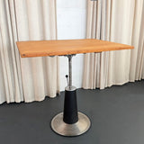 Mid-Century Hydraulic Pump Pedestal Drafting Table By Belmont