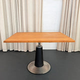 Mid-Century Hydraulic Pump Pedestal Drafting Table By Belmont