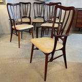 Danish Modern Rosewood "Ingrid" Dining Chairs By Niels Koefoed