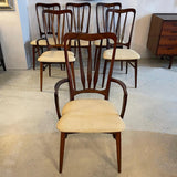 Danish Modern Rosewood "Ingrid" Dining Chairs By Niels Koefoed