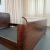 Machine-Age Art Deco Walnut Full Bed By Paul Goldman For Plymodern Furniture