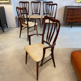 Danish Modern Rosewood "Ingrid" Dining Chairs By Niels Koefoed