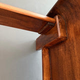 Machine-Age Art Deco Walnut Full Bed By Paul Goldman For Plymodern Furniture