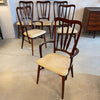 Danish Modern Rosewood "Ingrid" Dining Chairs By Niels Koefoed