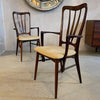 Danish Modern Rosewood "Ingrid" Dining Chairs By Niels Koefoed