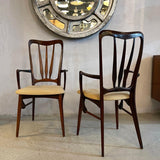 Danish Modern Rosewood "Ingrid" Dining Chairs By Niels Koefoed