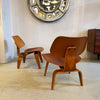 Pair of Eames For Herman Miller LCW Lounge Chairs