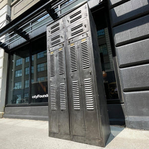 Industrial Brushed Steel Factory Lockers By Hart & Hutchinson Co.